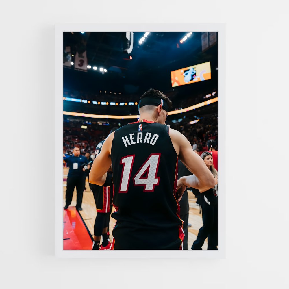 Poster Tyler on Fire – affiche Basketball (vue 3)